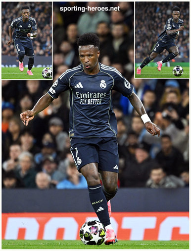 Vinicius JUNIOR - Real Madrid - 2025-2026 Champions League K.O. games.
