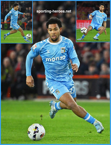 Milan van EWIJK - Coventry City - League Appearances