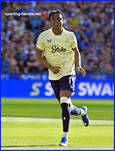 Tyrique GEORGE - Everton FC - League Appearances
