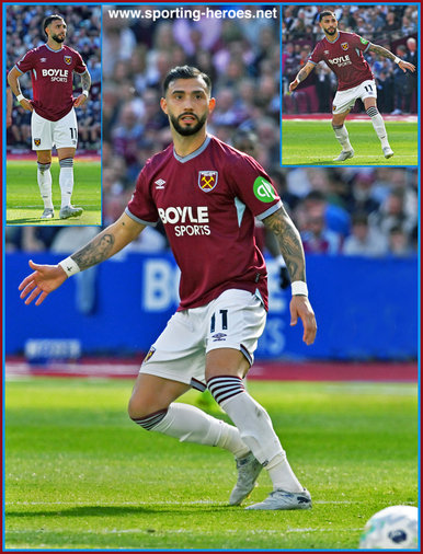 Valentin CASTELLANOS - West Ham United - Premier League appearances