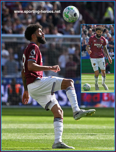 PABLO - West Ham United - Premier League appearances.