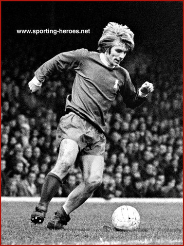 Alun Evans - Liverpool FC - League Appearances