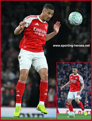 William SALIBA - Arsenal - 2025-2026 Premier League Champions.