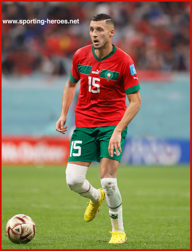 Selim AMALLAH - Morocco - 2022 World Cup games.