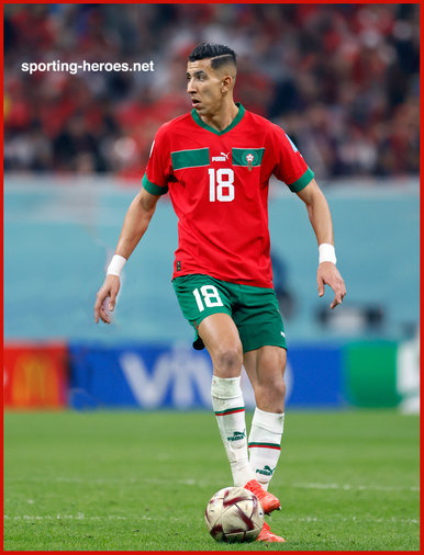 Jawad EL YAMIQ - Morocco - 2022 World Cup games.