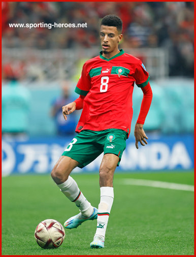 Azzedine OUNAHI - Morocco - 2022 World Cup games.