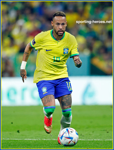NEYMAR - Brazil - 2022 World Cup games.