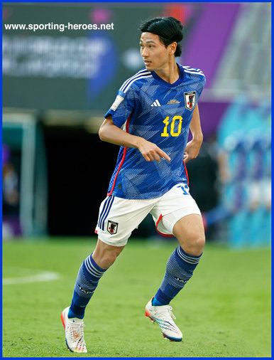 Takumi MINAMINO - Japan - 2022 World Cup Games