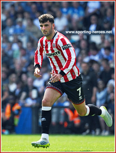 Tom CANNON - Sheffield United - League appearances.