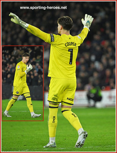 Michael COOPER - Sheffield United - League Appearances