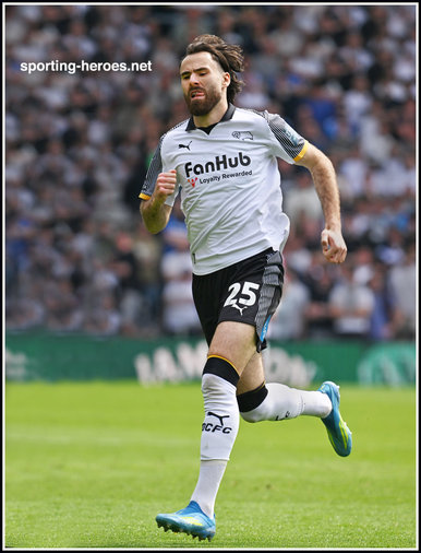 Ben BRERETON DIAZ - Derby County - League appearances.