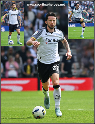 Lewis TRAVIS - Derby County - League appearances
