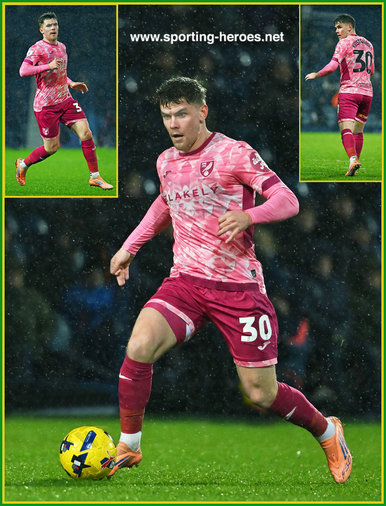 Mathias KVISTGAARDEN - Norwich City FC - League appearances.