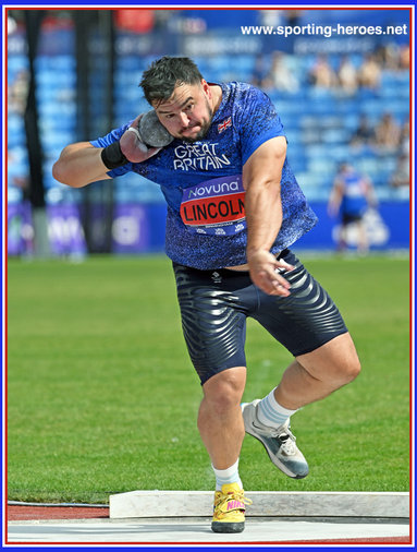 Scott LINCOLN - Great Britain & N.I. - 2026 UK shot putt champion