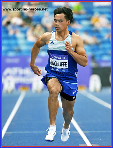 Louie HINCHCLIFFE - Great Britain & N.I. - Third in 2026 UK 100m Championship.