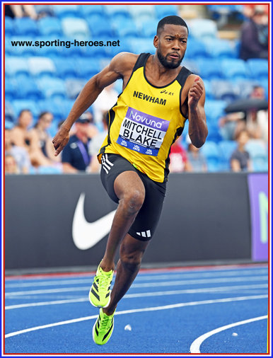 Nethaneel MITCHELL-BLAKE - Great Britain & N.I. - Second in 200m at 2026 UK Championships