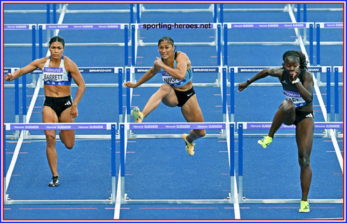 Uche NWOFOR - Second in 100n hurdles at 2026 UK Championships
