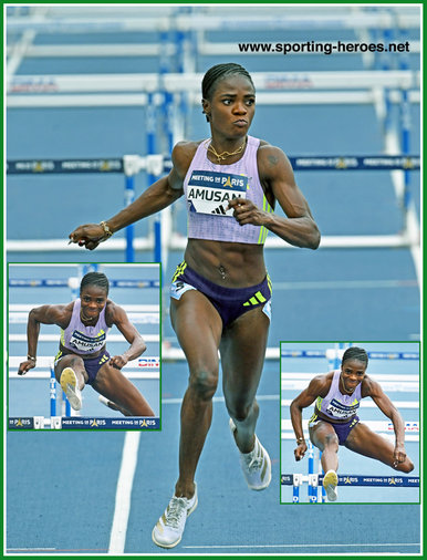 Tobi AMUSAN - Nigeria - 100m hurdles winner at 2026 Paris Diamond League