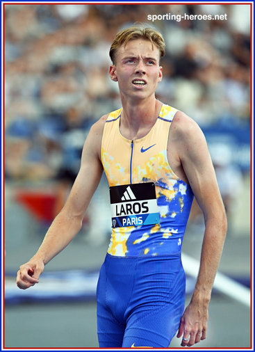 Niels LAROS - Nederland - Second in 800m at 2026 Paris Diamond League