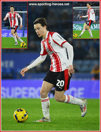 Caspar JANDER - Southampton FC - League appearances.