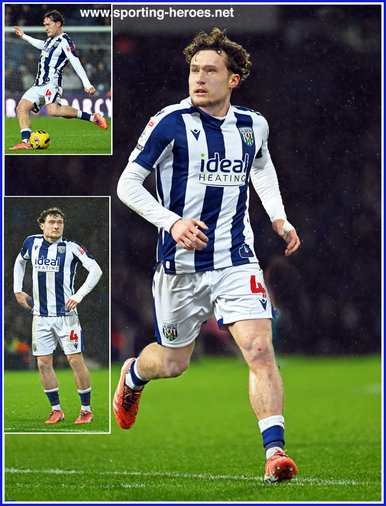 Callum STYLES - West Bromwich Albion - League Appearances
