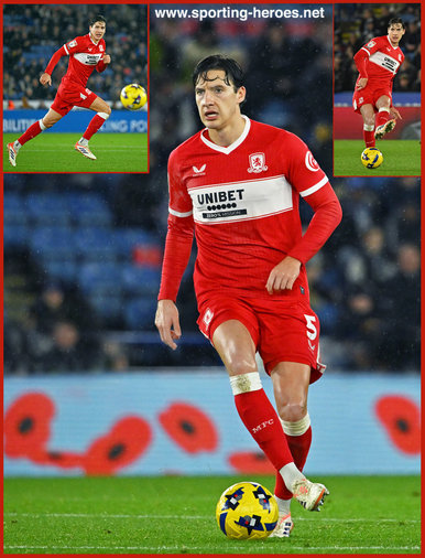 Alfie JONES - Middlesbrough FC - League Appearances