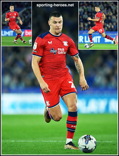 Milutin OSMAJIC - Preston North End - League appearances.