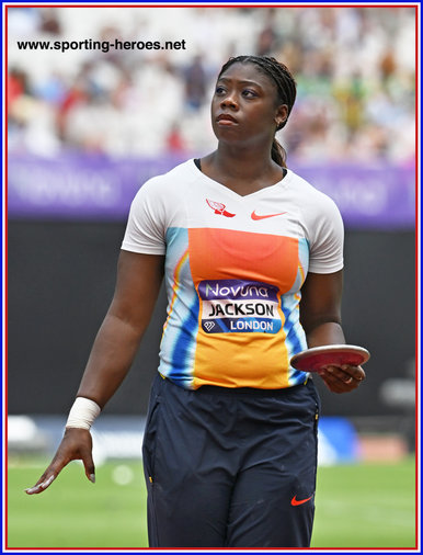 Cierra JACKSON - U.S.A. - Winner of discus at 2026 London Diamnd League