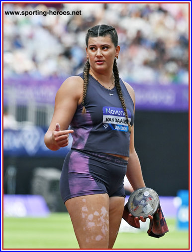 Aida van DAALEN - 5th women's discus 2026 London Diamond League