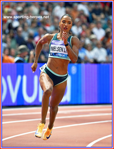 Lina NIELSEN - Second 400m at London Diamond League
