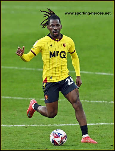 Tom DELE-BASHIRU - Watford FC - League Appearances