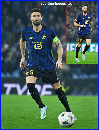 Olivier GIROUD - Lille (LOSC Lille) - 2025-2026 Europa League Games