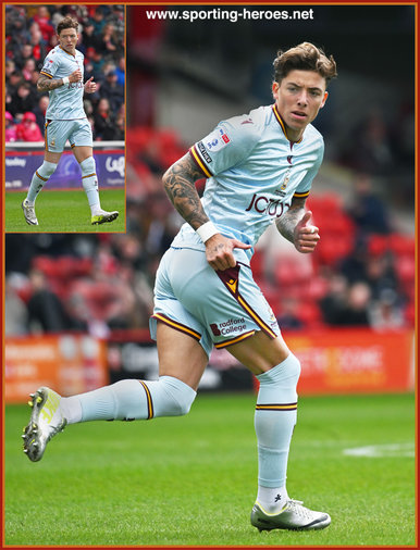 Harrison ASHBY - Bradford City FC - League Appearances