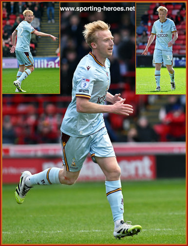 George LAPSLIE - Bradford City FC - League appearances