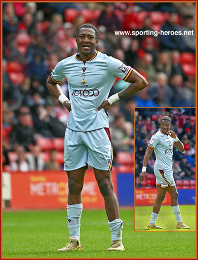 Josh NEUFVILLE - Bradford City FC - League appearances