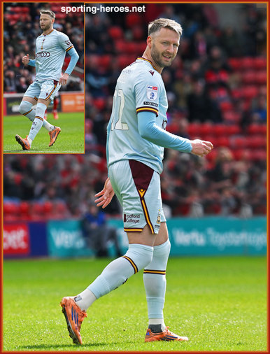 Nick POWELL - Bradford City FC - League appearances.