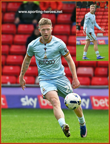 Will SWAN - Bradford City FC - League appearances