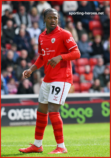 Reyes CLEARY - Barnsley - League appearances.