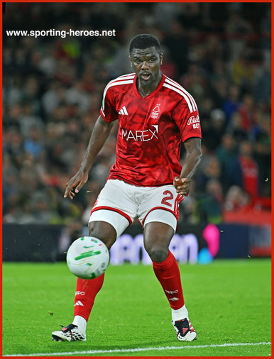 Ousmane DIOMANDE - Nottingham Forest - League Appearances