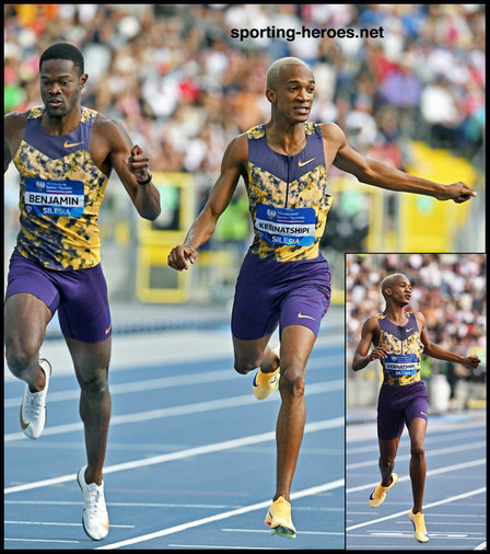 Collen KEBINATSHIPI - Botswana - 2026 London Diamond 400m record.
