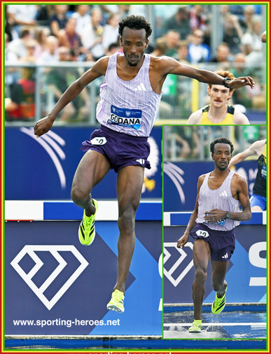 Gemecha GODANA - Ethiopia - 2026 Diamond League steeplechase winner.