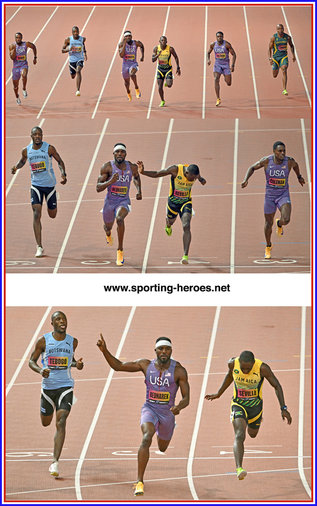 Kenneth BEDNAREK - U.S.A. - 100m vicrory at 2026 Ultimate Championship