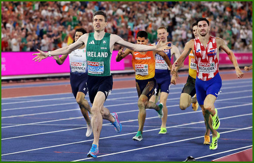 Mark ENGLISH - Ireland - 2026 European 800m champion