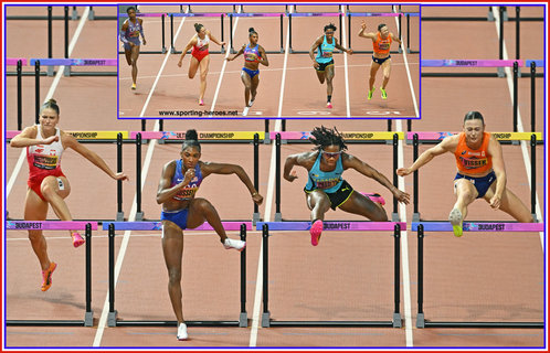 Masai RUSSELL - U.S.A. - Winner 100nm hurdles at Ultimate Championship