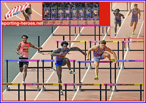 Ja'Kobe THARP - 110mh winner at 2026 Ultimate Championship