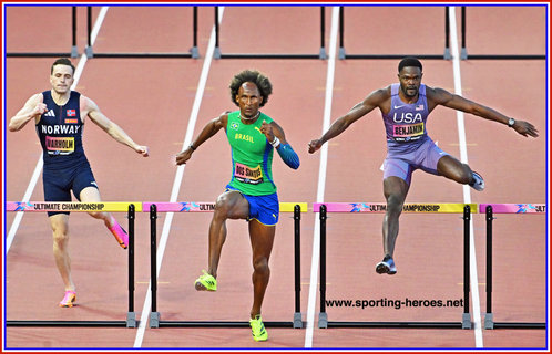 Rai BENJAMIN - U.S.A. - 2nd in 400mh at the Ultimate Championship