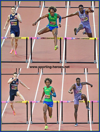 Alison DOS SANTOS - Brazil - 400m hurdles victory at the 2026 Ultimated Championship