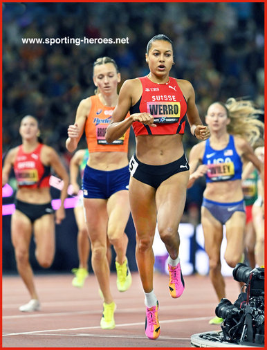 Audrey WERRO - Switzerland - 800m victory at 2026 Ultimate Championship