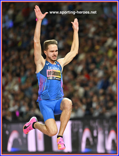 Luka BOSKOVIC - Serbia - Long jump finalist at 2026 Ultimate Championship.