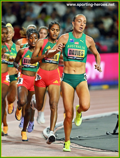 Rose DAVIES - Australia - Sixth in 5,000m at 2026 Ultimate Championship